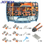 2-12 Pin DT Deutsch Series Waterproof Auto Connector Kits Solid Contacts With Crimping & Removal Tools DT06-2S DT04-2P DT06-3S