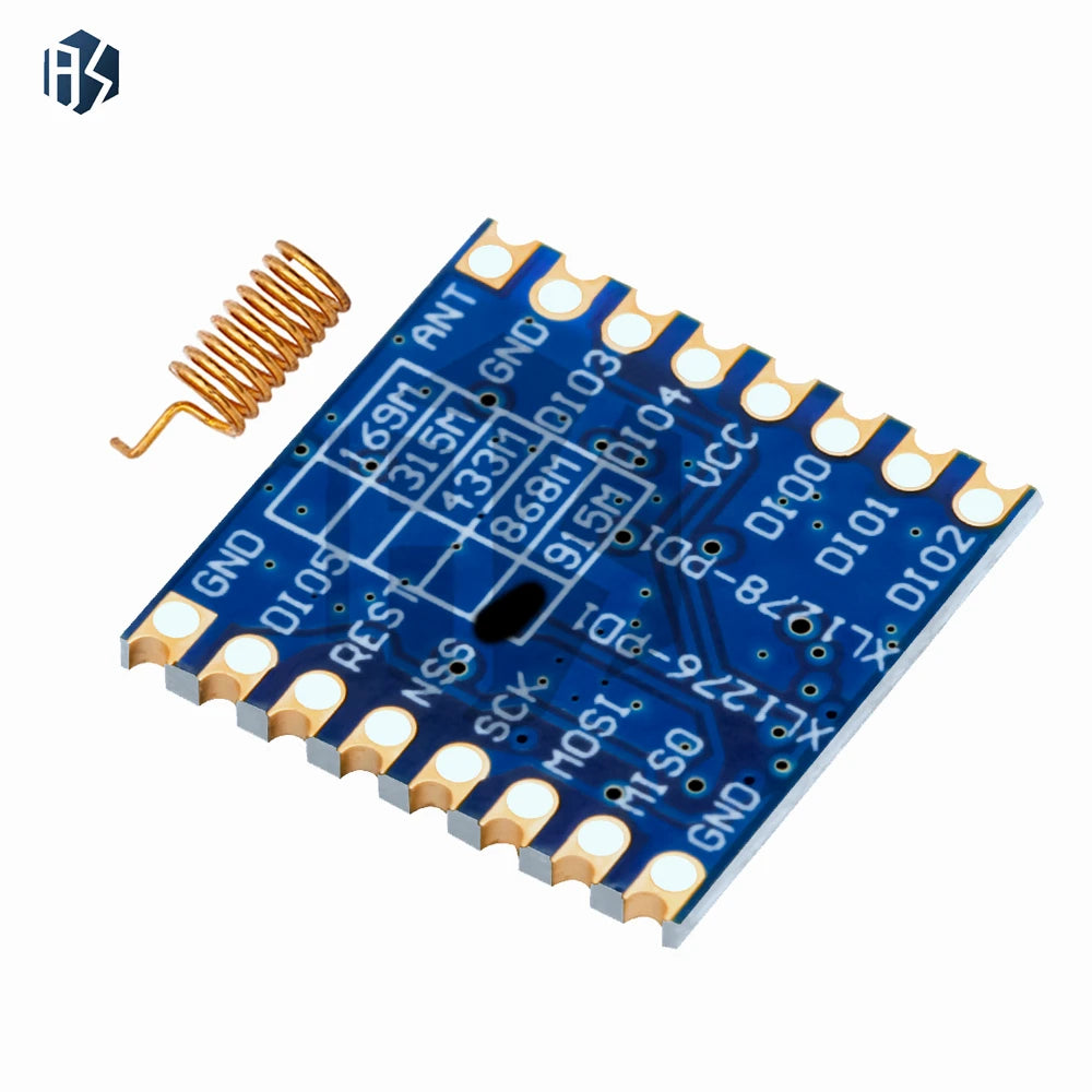 SX1276 LoRa Transceiver Module: 868MHz/915MHz Long-Range Spread Spectrum (LoRa/GFSK) – ESP32 Compatible