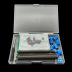 61Pcs/Box Double Side PCB Board Kit 1x40Pin Single Row Male and Female Pin Header Screw Terminal Block Connector Kit For Arduino