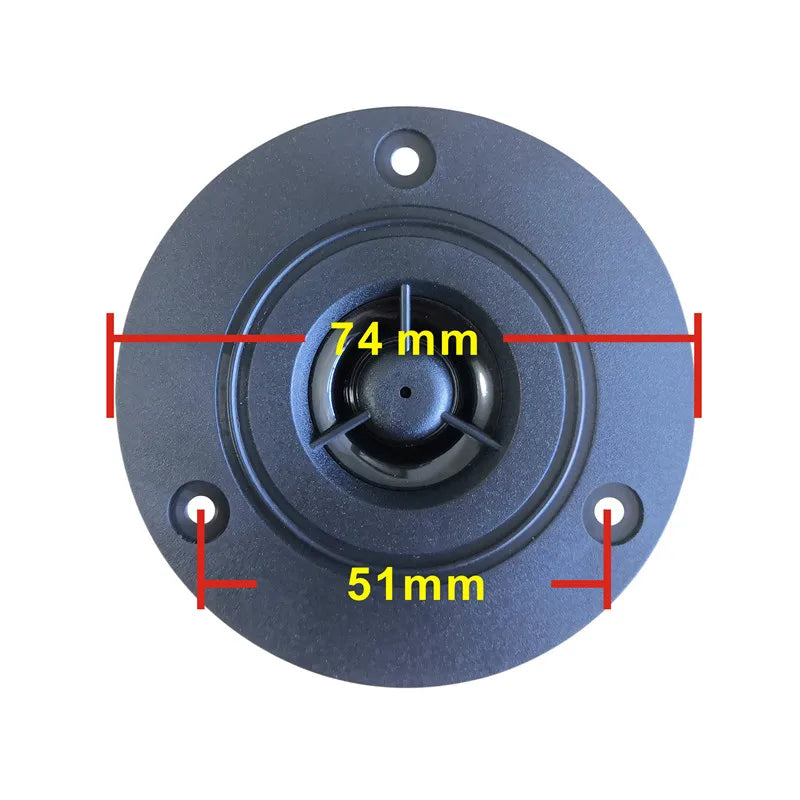 SOTAMIA 2Pcs 3 Inch Dual Magnetic Tweeter Sound Speaker Driver 8 Ohm 10W Treble Loudspeaker DIY Home Audio Bookshelf Speakers