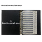 Capacitors Kit SMD  Capacitor Sample Book 01005  0201 0402 0603 0805 1206 Chip Assortment Pack 51/80/90/92values 25 50 pcs