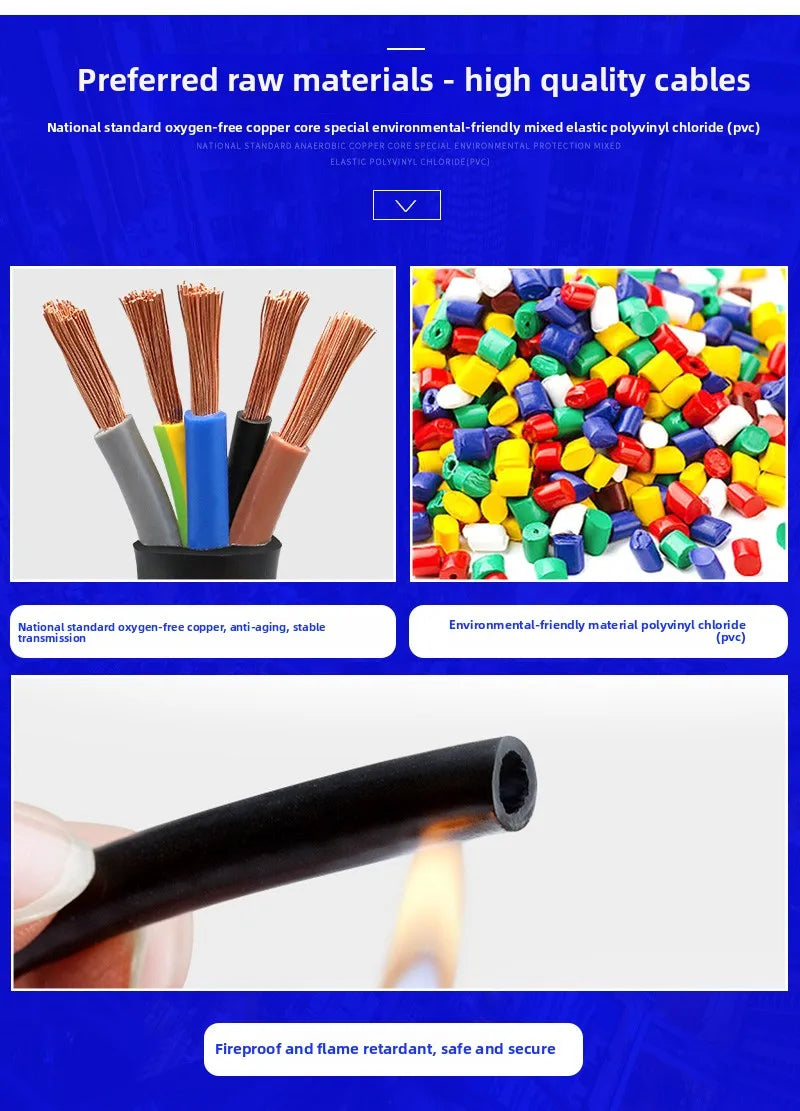 GX16 2/3/4 Pin Aviation Plug Male Female Wire Connector Extension Cable GX16 2/3/4 Core Ribbon Aviation Plug Power Cord Adapter