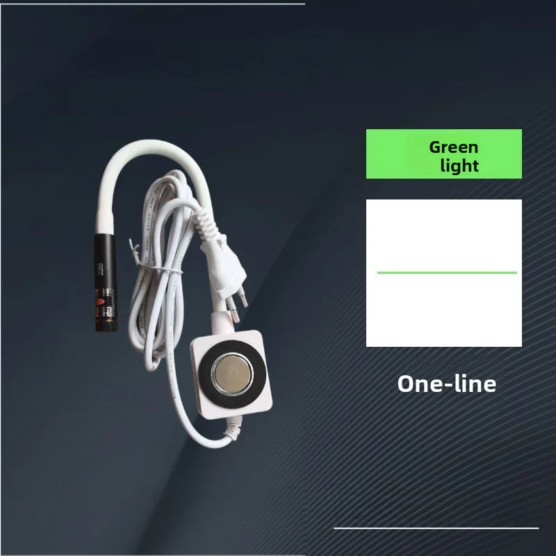 USB Red/Green Laser Positioning Light Infrared Working Lamp Cutting with Magnetic Base DC5V Line/Cross/dot Sewing Machine Supply