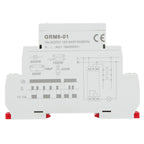 GRM8-01 Electronic Impulse Relay Din Rail Impulse Latching Relay Impulse Memory Relay AC/DC12-240V 35mm DIN Rail Mounting