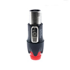 Speakon NL4Fx Audio Power Amplifier Speaker Cable Connectors Factory Metal 4 Pole Male Plug with 4P Pins Guitar TYPE-C XLR ABS