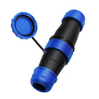 Waterproof IP68 Aviation Plug LD20-2/3/4/5/6/7 Pin No-welding Screw crimp Wire cable Connector Male Plug and Female Socket