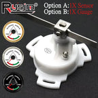 52mm 0-190ohm Waterproof Boat Marine Rudder Angle Indicator With Rudder Angle Sensor 7 color Backlight for Car Truck 12V/24V
