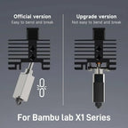 For Bambu Lab X1 Series Hotend Upgrade 2.0 Version Bambulab Bi Metal Fit Bamboo Bambu labs X1 X1C Hot End X1C Thermistor