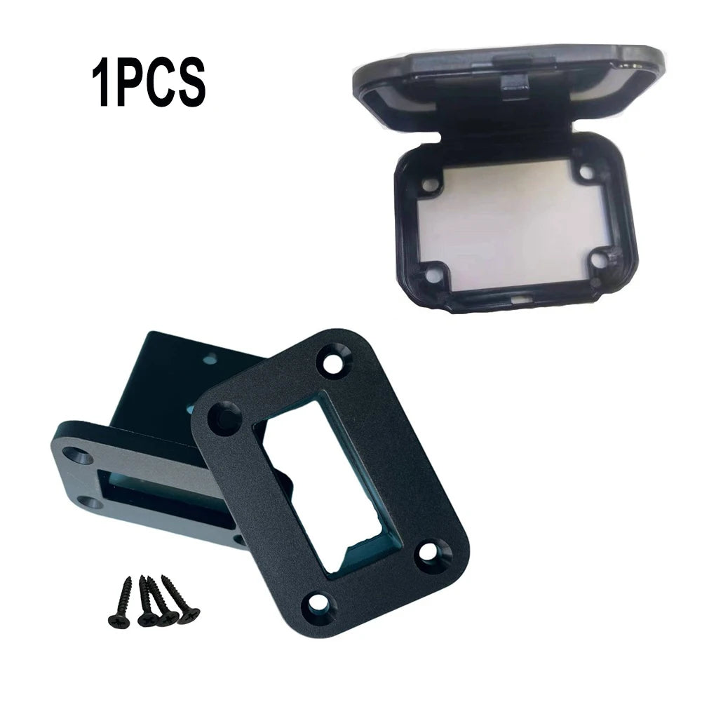 Plug Connector Panel Cover 50A For Anderson Plug Connector Kit Flush Mount Bracket Panel Cover For Caravan Camper Boat Truck
