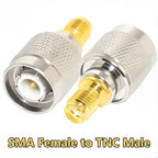 UHF/TNC To SMA Female Male Adapter RF Coaxial Coax Connector SMA Male Female To N Connector SO239 for Radio Station