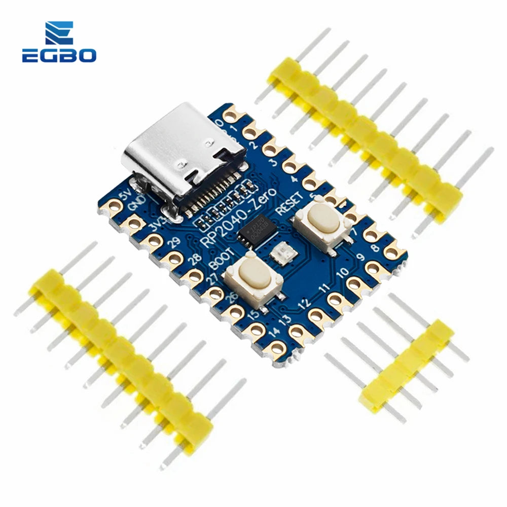 1~20PCS RP2040-Zero For Raspberry Pi Microcontroller PICO Development Board Module Dual-core Cortex M0+ Processor 2MB Flash