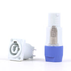 20PCS SpeakON Male Plug PowerCON Type A NAC3FCA+NAC3MPA-1 Chassis Plug Panel adapter 3Pin Powercon Speaker Connector