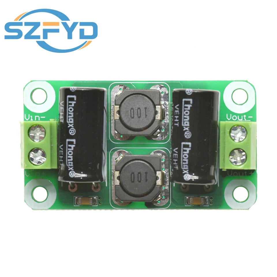 0-25V/0-50V 2A/3A/4A DC Power Filter Board  Class D Power Amplifier Module Interference Suppression Board EMI Suppression