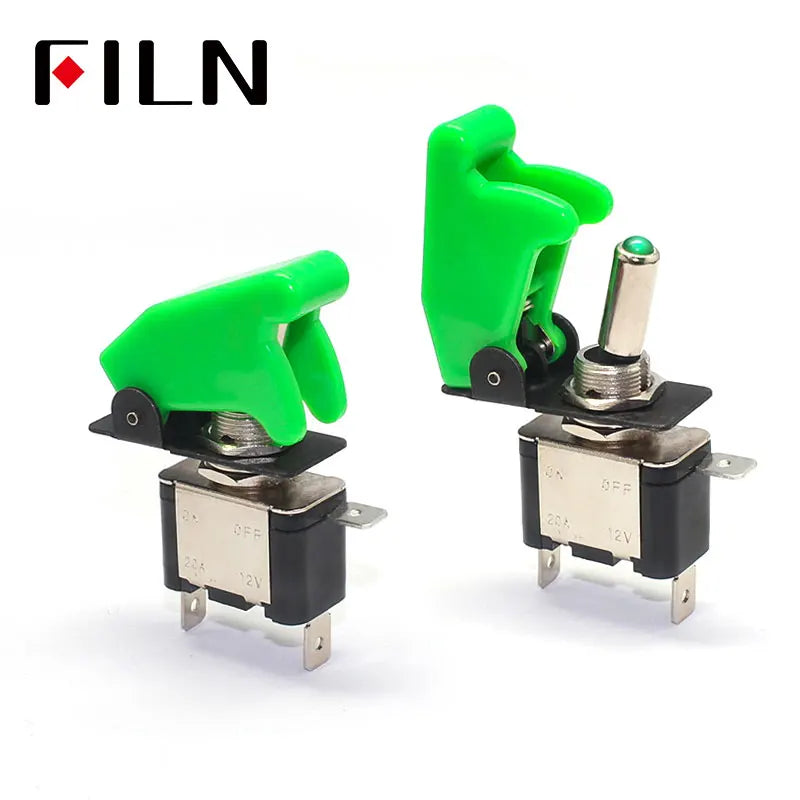 12V20A Light Toggle Truck Trailer Accessories LED Light Ignitions Boost Marine Boat Racing Car Switch SPST Toggle Rocker Switch