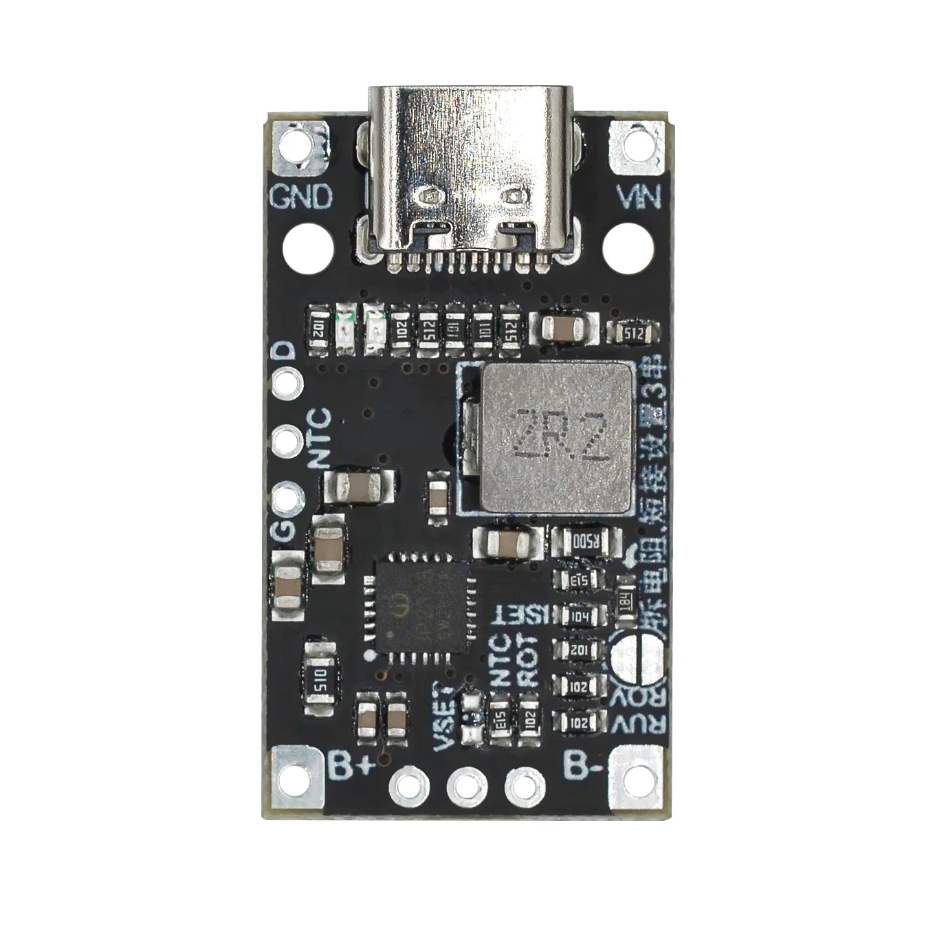 3.7V lithium battery 5V charging 2 series 3 series lithium battery boost charging module supports QC fast charging