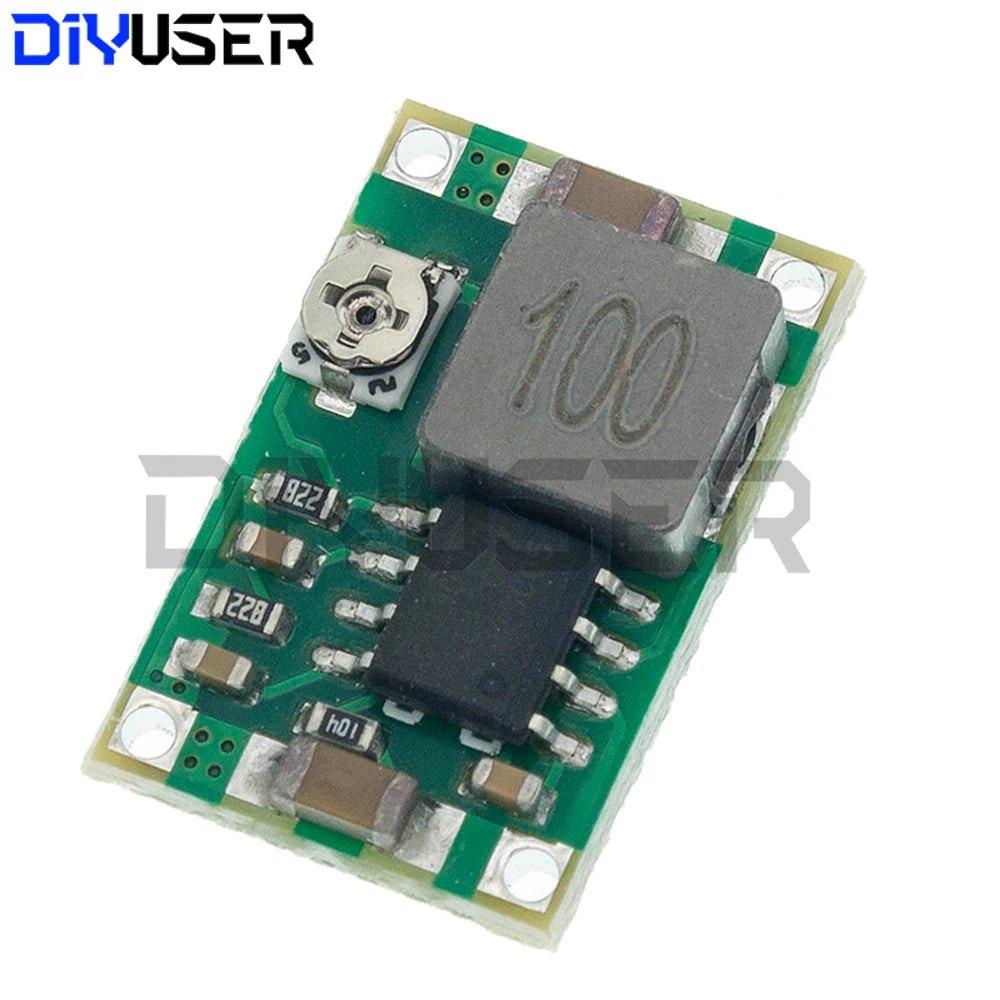 5PCS Mini-360 DC-DC Buck Converter 4.75-23V to 0.9-17V 3A Step Down Module, Replace LM2596, Car Charger DIY