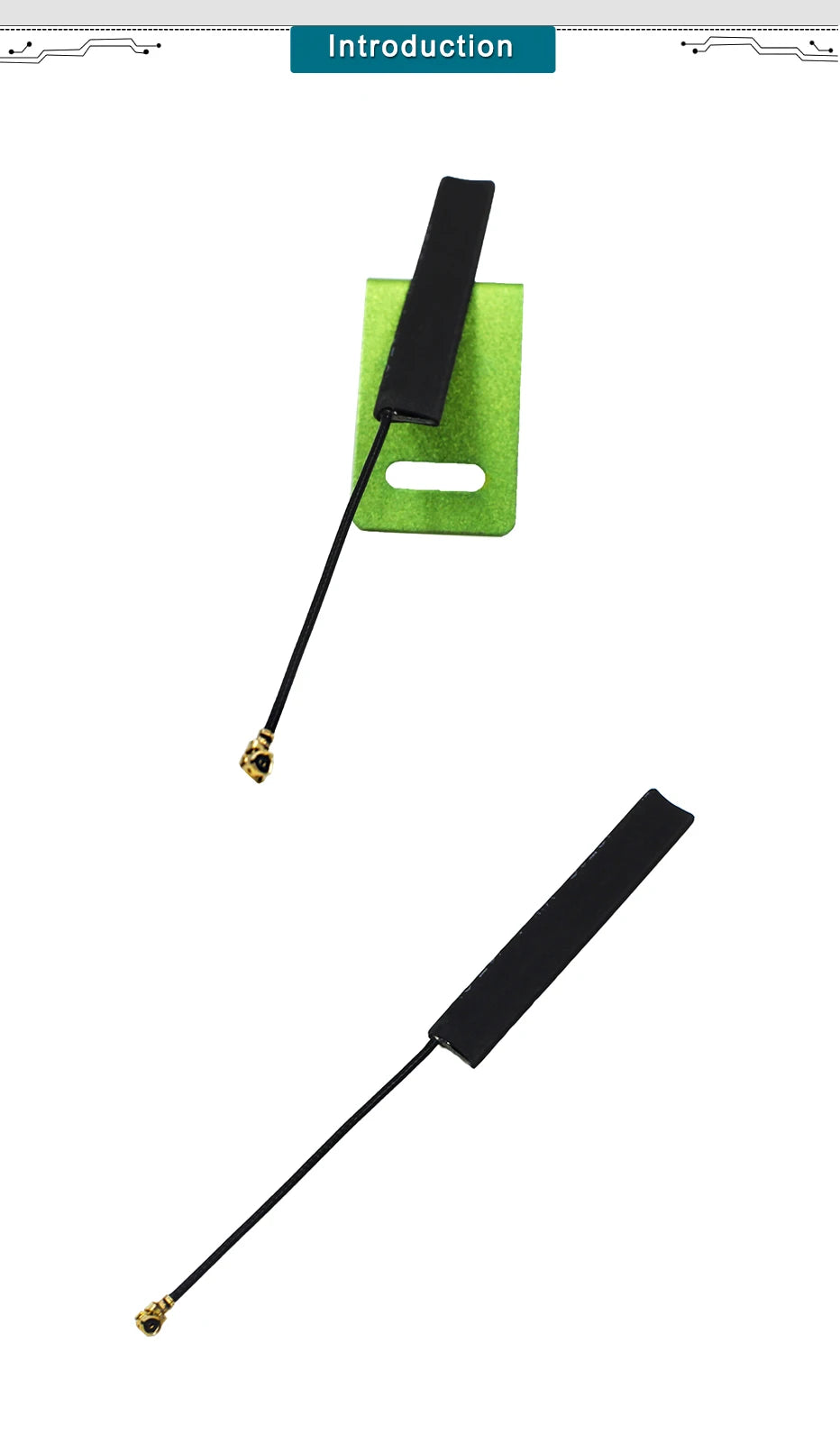 Antenna WiFi Built-in Antenna High Sensivity Welded 2.4G Wi-Fi Antenna