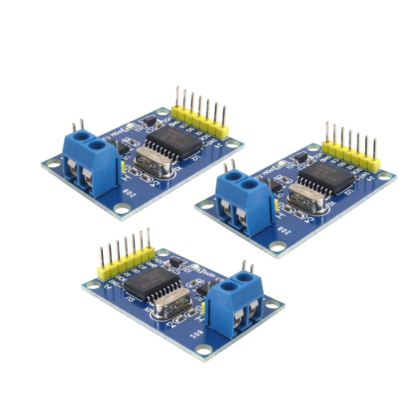 1pcsMCP2515 CAN Bus Module TJA1050 Receiver SPI Interface Industrial Grade 120Ω Resistor 1Mb/s for Arduino Automotive Diagnostic
