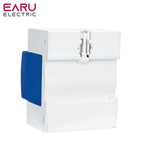 EARU AC SPD 1P/3P+NPE 50KA T1 T2 385V 275V House Lightning Surge Protector Protective Solar Low-Voltage Arrester Device Din Rail