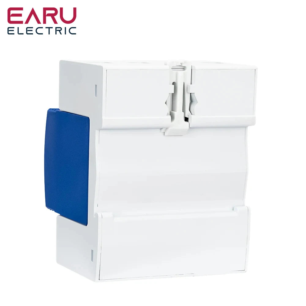 EARU AC SPD 1P/3P+NPE 50KA T1 T2 385V 275V House Lightning Surge Protector Protective Solar Low-Voltage Arrester Device Din Rail