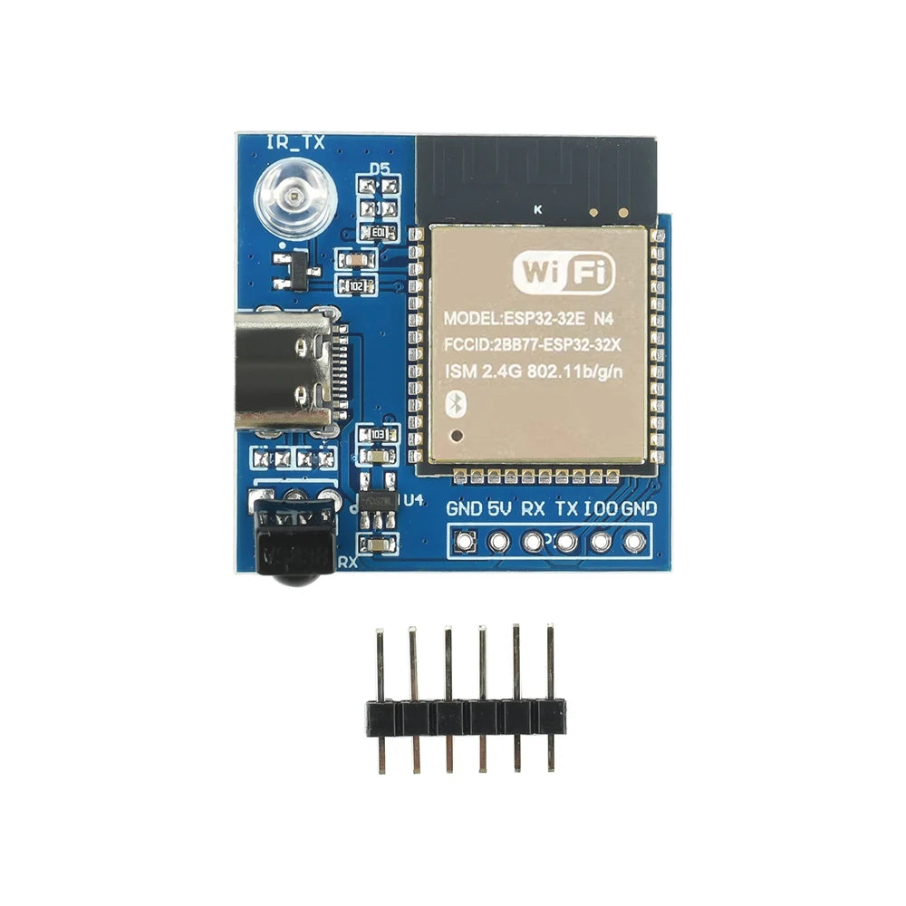 ESP32 ESP8266 IR Transmitter Receiver NEC Protocol WIFI Transparent Transmission ESP Development Board Type C ESP32E-N4 ESP-12F