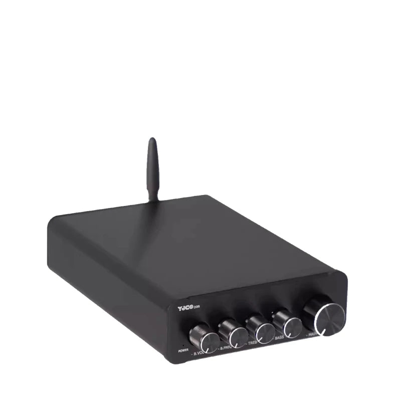 D3S dual-core TPA3255 high-power 2.1 digital HIFI amplifier with QCC3034 Bluetooth 5.4 decoding and LDAC support