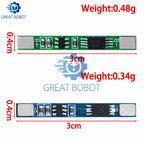 10PCS 1S 3.2V 3.7V 3A LiFePO4 / Lithium Li-ion BMS PCM Battery Protection Board Pcm For 18650 32650 Battery Packs