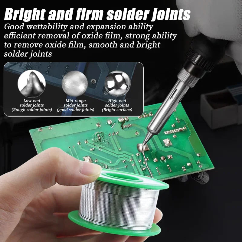 Lead-free No-clean High Purity Solder Wire Tin Melting Point 217 Degrees Solder Wire for Electronic Repair Sn99.3cu0.7