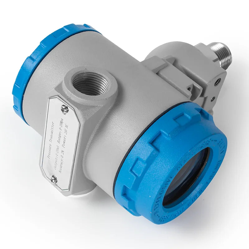 Waterproof LCD Pressure Transmitter Sensor 0-100bar 0-300bar 0-600bar M20*1.5 EX Proof Digital Pressure Sensor Transducer 4-20mA