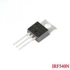 20Pcs/2pcs IRF540N IRF540 IRF540NPBF MOSFET MOSFT 100V 33A 44mOhm 47.3nC TO-220 N-Channel Rectifier Chip IC New Original