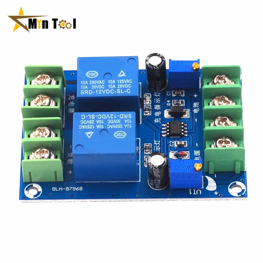 Automatic Switch Relay Module Battery Power Failure Charging Control Board Emergency Circuit Breaker Module Power Supply