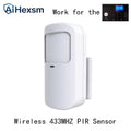 433MHz Wireless Pet-immunity PIR Motion Sensor Detector 15kg Pet Immune EV1527 Code Smart Home Security Host Alarm Accessories