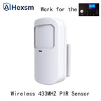 433MHz Wireless Pet-immunity PIR Motion Sensor Detector 15kg Pet Immune EV1527 Code Smart Home Security Host Alarm Accessories