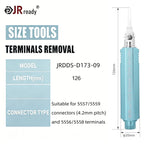 JRready JRDDS Series Terminal Tool Suitable For 5557/5559/Molex MX/AMP MCP 1.5K Connectors & VW/Audi/Skoda Automotive Terminals