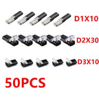1/2/3 Way Quick-Connect Terminal Electrical Connector Strip Terminal Car Wire Cable Connection Sealed Dustproof Wire Auto Wiring