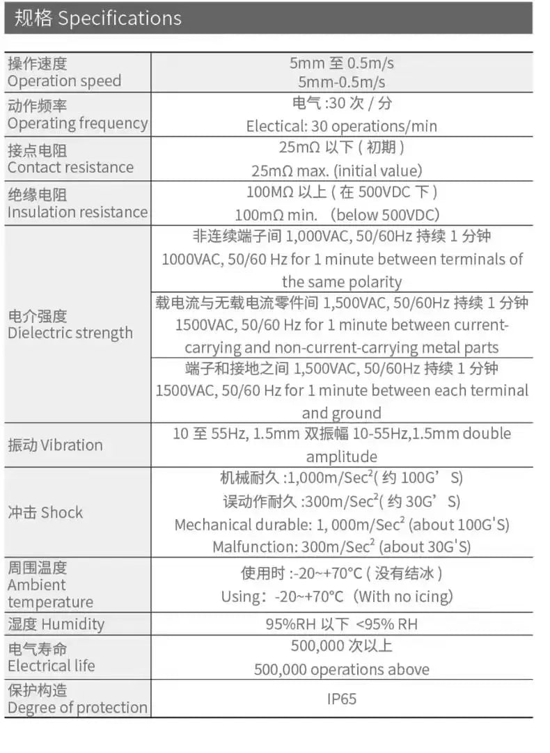 High-Quality Water and Oil Proofing Limit Switches TZ-8104, TZ-8108, TZ-8111, TZ-8122, Small Contact Type Limit Switches