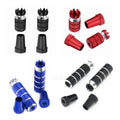 2 PCS Aluminum RC Rocker Head M3 3mm M4 Transmitter Gimbal Sticks Ends for JR Futaba / FrSky / DX6i DX7S DX8 DX9 Taranis
