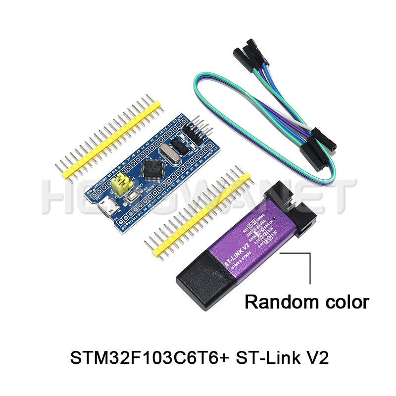 Original ST-LINK V2 Simulator Download Programmer Original STM32F103C8T6 STM32 Minimum System Development Board STM32F401 / 411