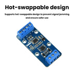 RS232 to RS485 Module Serial Conversion Module 232/485 Mutual Conversion Module TVS Industrial Grade Protection