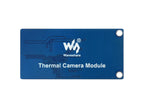 80x62 Thermal Imaging Camera HAT, 25 FPS, -20°C to 400°C, SPI/I2C, No Shutter, for Raspberry Pi Industrial Temperature Monitorin