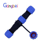 SP11 Series Waterproof Aviation Plug Connector IP68 Cable Joint SP1110P2 SP1112S2  Durable Electrical Connector for Outdoor Use