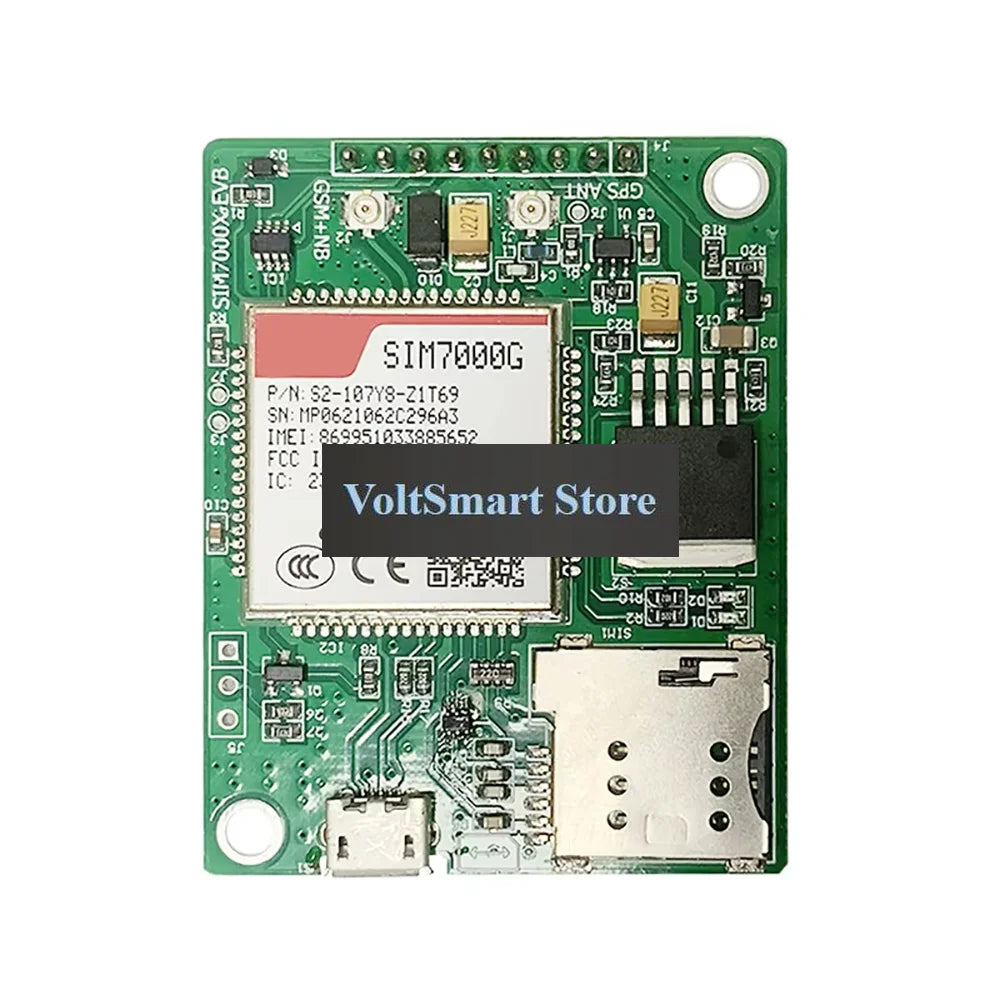 VoltSSIM7000G Module Development Board Global Band NB IoT Modem With GPS LTE CAT-M1(eMTC) Competitive With SIM7000E SIM7000A