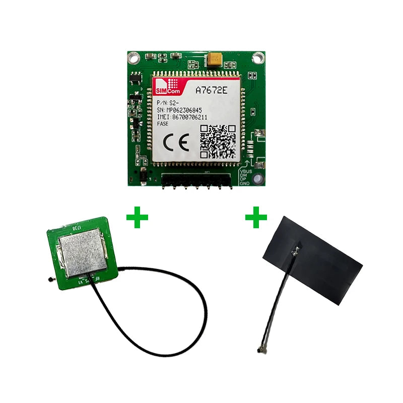 SIMCOM A7672E 4G Cat1 with GSM GPS Module development Core Board TTL Serial Port 1PCS