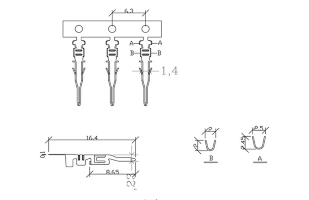 10set Mini 5557/5559 3.0mm  Pitch Connector Single Row Male/Female Housing+ Terminals 43645/43640 Micro-Fit 2/3/4/5/6Pin