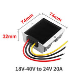 9-40V 12V 24V 36V to 24V 2A-30A Step-up/down DC Power Converter Car Voltage Stabilizer Boost Buck Module Solar Regulator