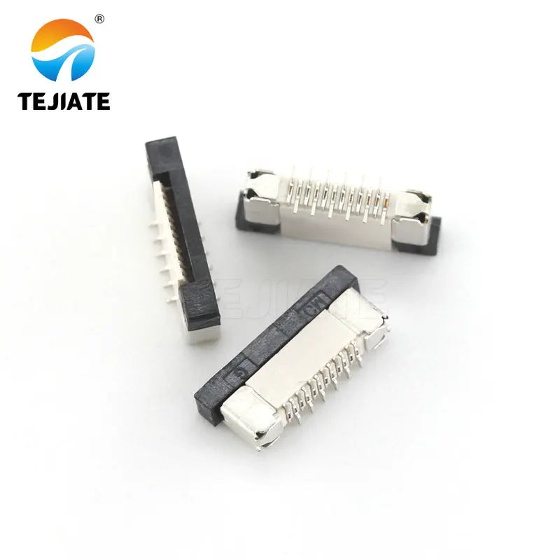 10pcs FFC FPC socket 0.5mm 4/6/7/8/9/10/12/14/15/16/20/22/24/26/28/30/34/40/45/50/54/60 Pin Vertical Type Ribbon Flat Connector