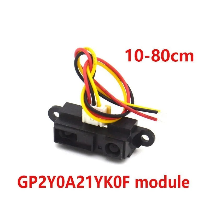 GP2Y0A21YK0F GP2Y0A02YK0F Infrared Proximity Sensor Module IR Infrared Analog Distance Sensor Module 10-80cm 20-150cm 4.5~5.5V