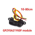 GP2Y0A21YK0F GP2Y0A02YK0F Infrared Proximity Sensor Module IR Infrared Analog Distance Sensor Module 10-80cm 20-150cm 4.5~5.5V