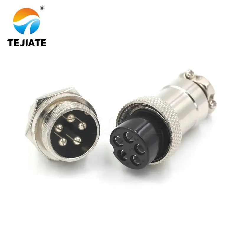 20mm Aviation Plug Connector and Socket GX20 2/3/4/5/6/7/8/9/10/12 core