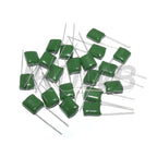 20PCS 100V 124 154 224 334 474 2A124J 2A154J 2A224J 2A334J 2A474J 0.15UF 0.22UF 0.33UF 0.47UF Polyester Film Capacitor